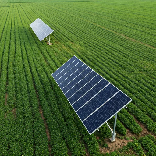 전남 보성 영농형 태양광 50kW 설치 - 농사와 발전 수익 동시
